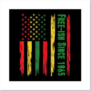 juneteenth flag 2023 Posters and Art